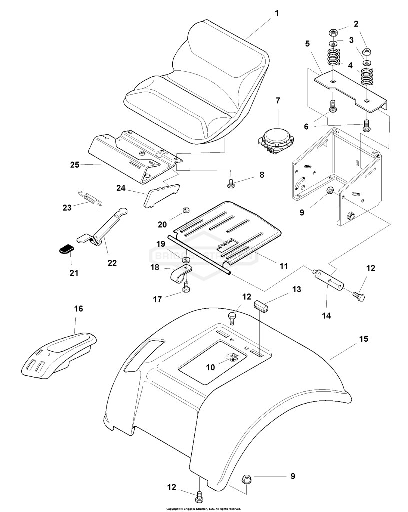 Seat & Seat Deck Group