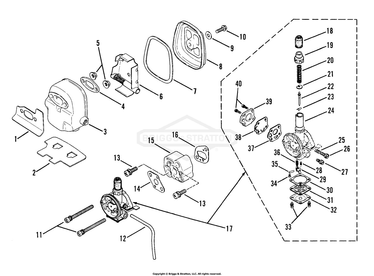 Carburetor & Spark Arrestor