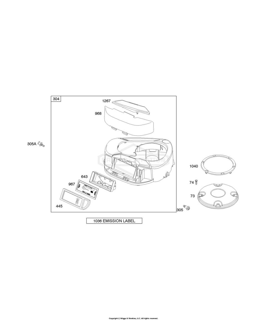 Air Cleaner, Blower Housing