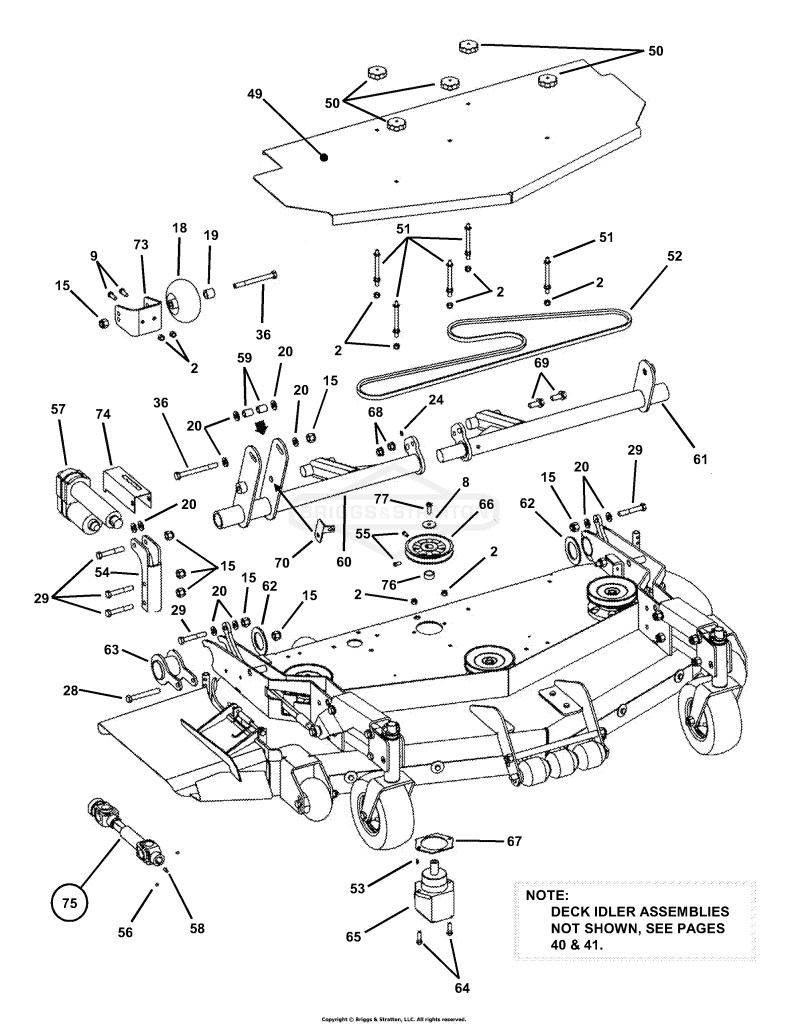 61 Mower Deck Components (Part 2)