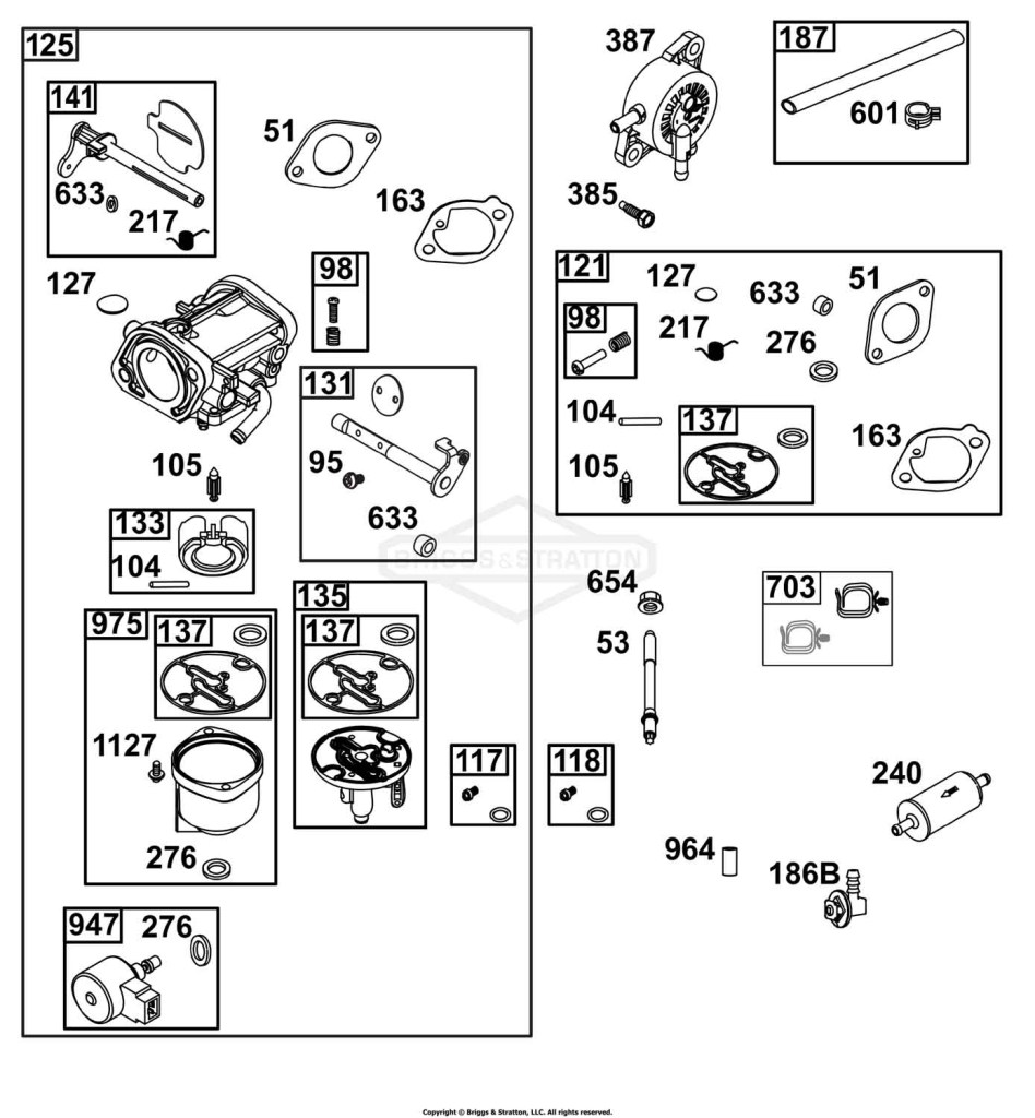 Carburetor and Fuel Supply Group