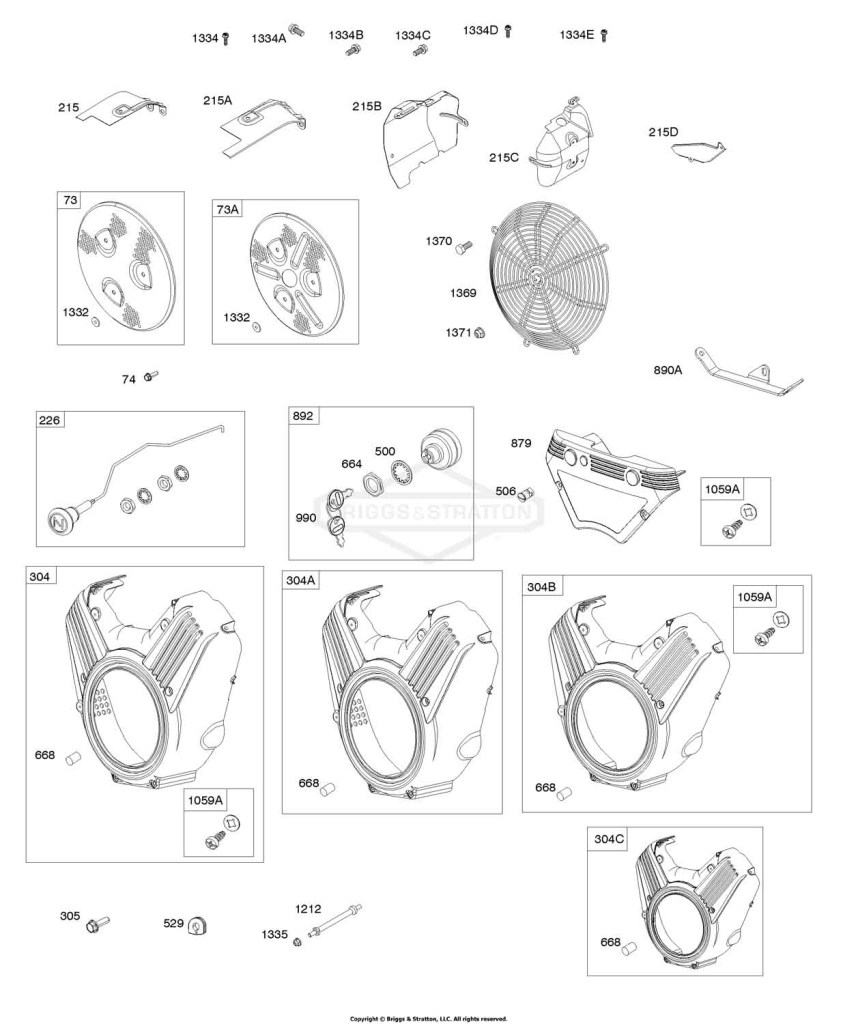 Air Guides, Rotating Screens, Blower Housings
