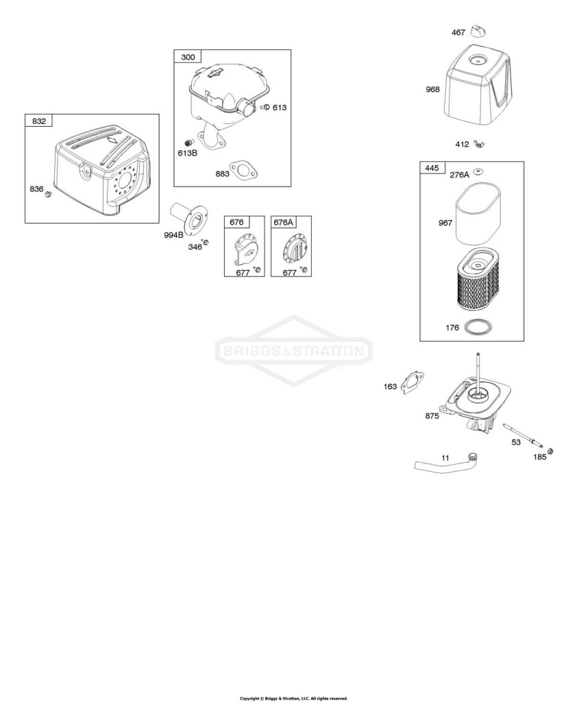 Air Cleaner, Exhaust System