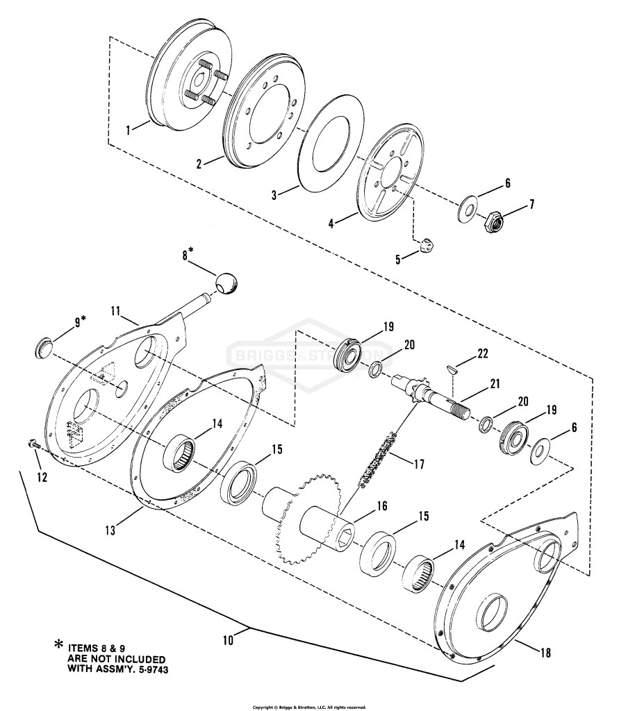 Chain Case & Smooth Clutch Assm'y