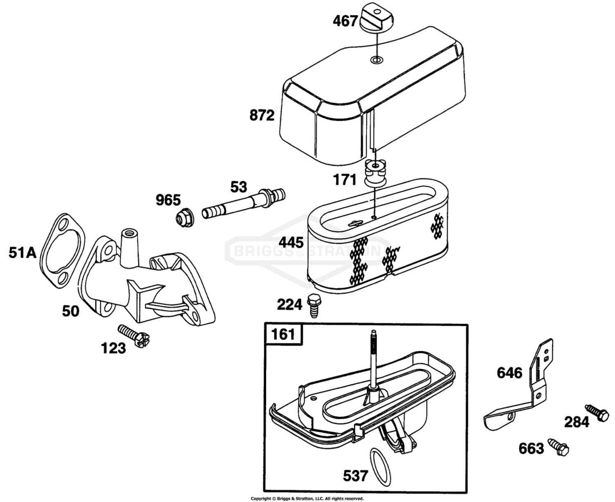 Air Cleaner Grp, Muffler Grp