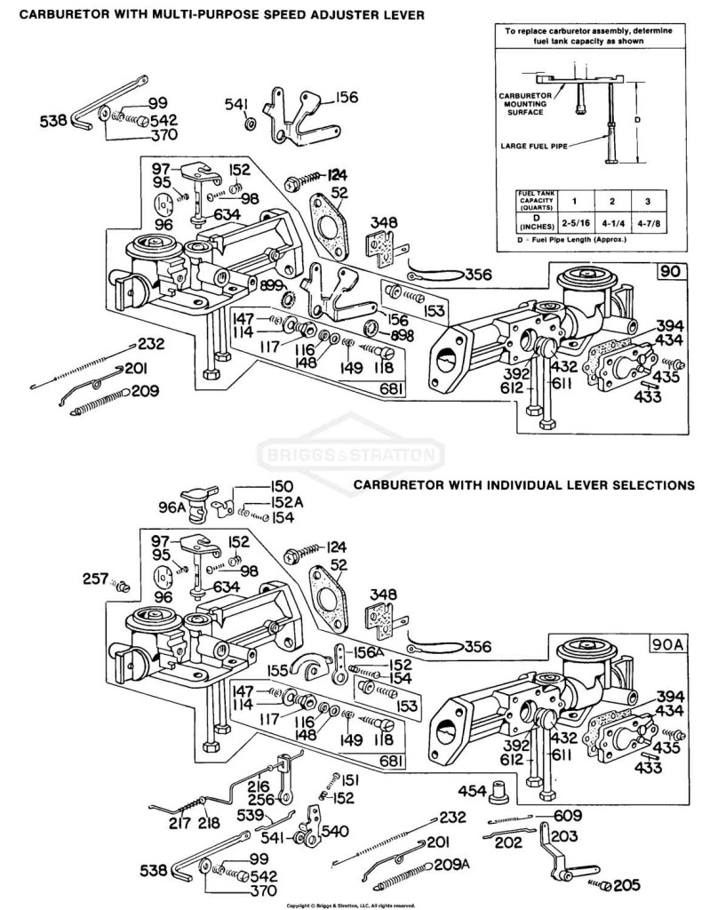 (2) Carburetor Assemblies
