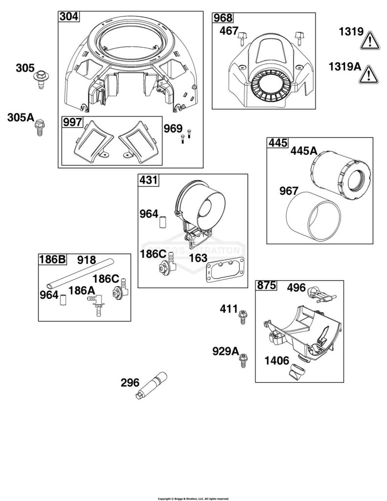 Blower Housing, Air Cleaner