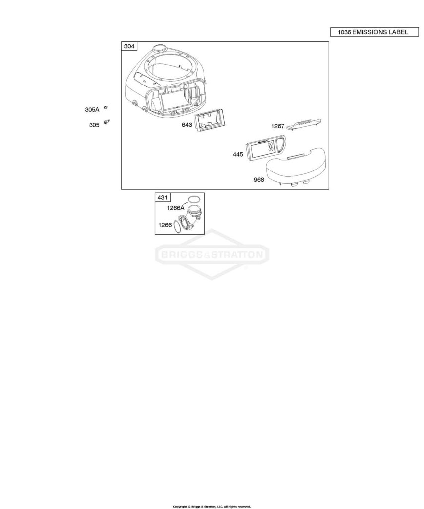 Air Cleaner, Blower Housing