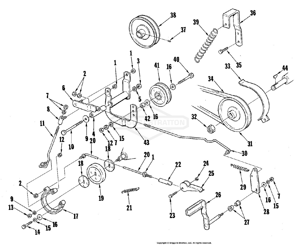 Clutch & Brake Group (3858I11)