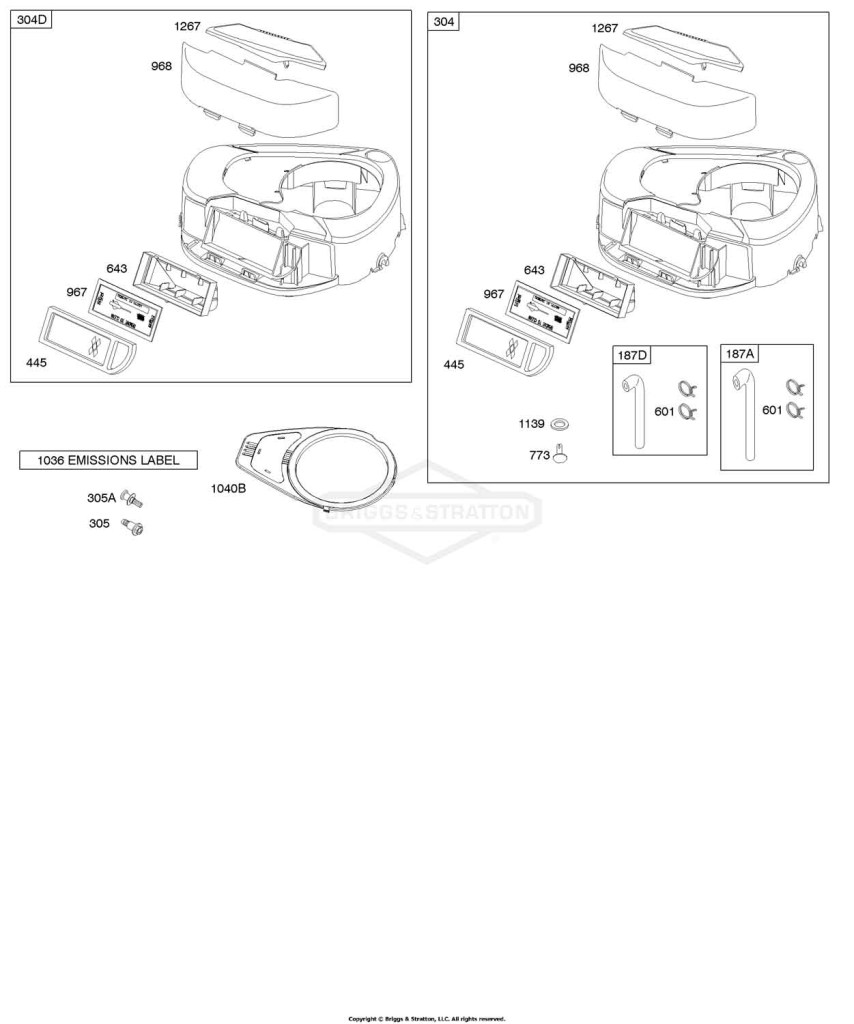 Air Cleaner, Blower Housing