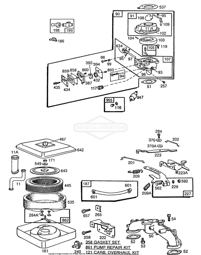 Carburetor Assemblies, A/C
