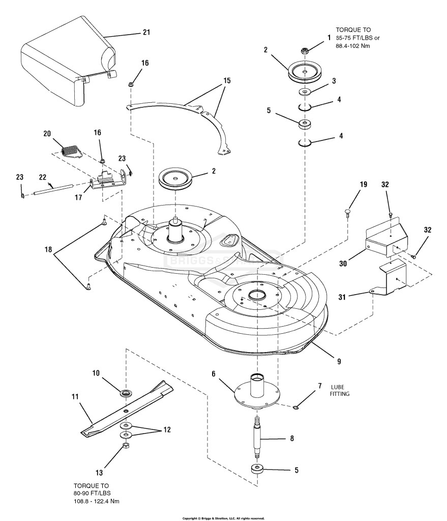 42 Mower Deck - Housing & Arbor Group