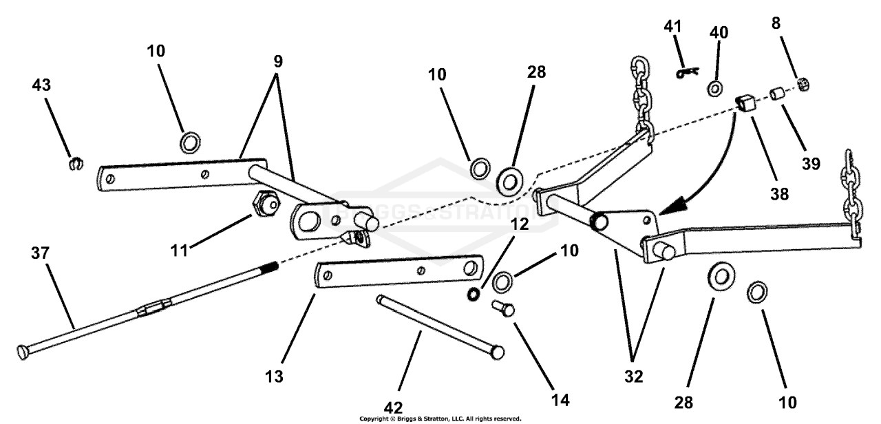 33 Mower Deck Assembly (Part 2)