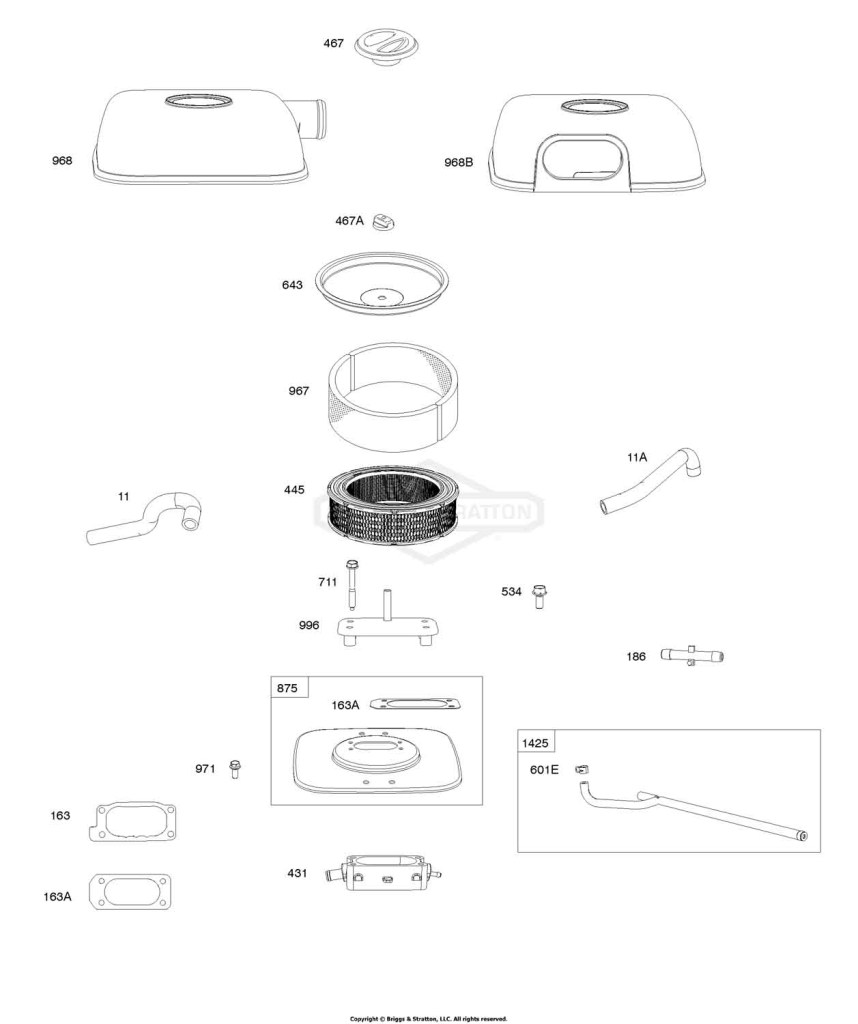 Air Cleaner, Purge Line Hose