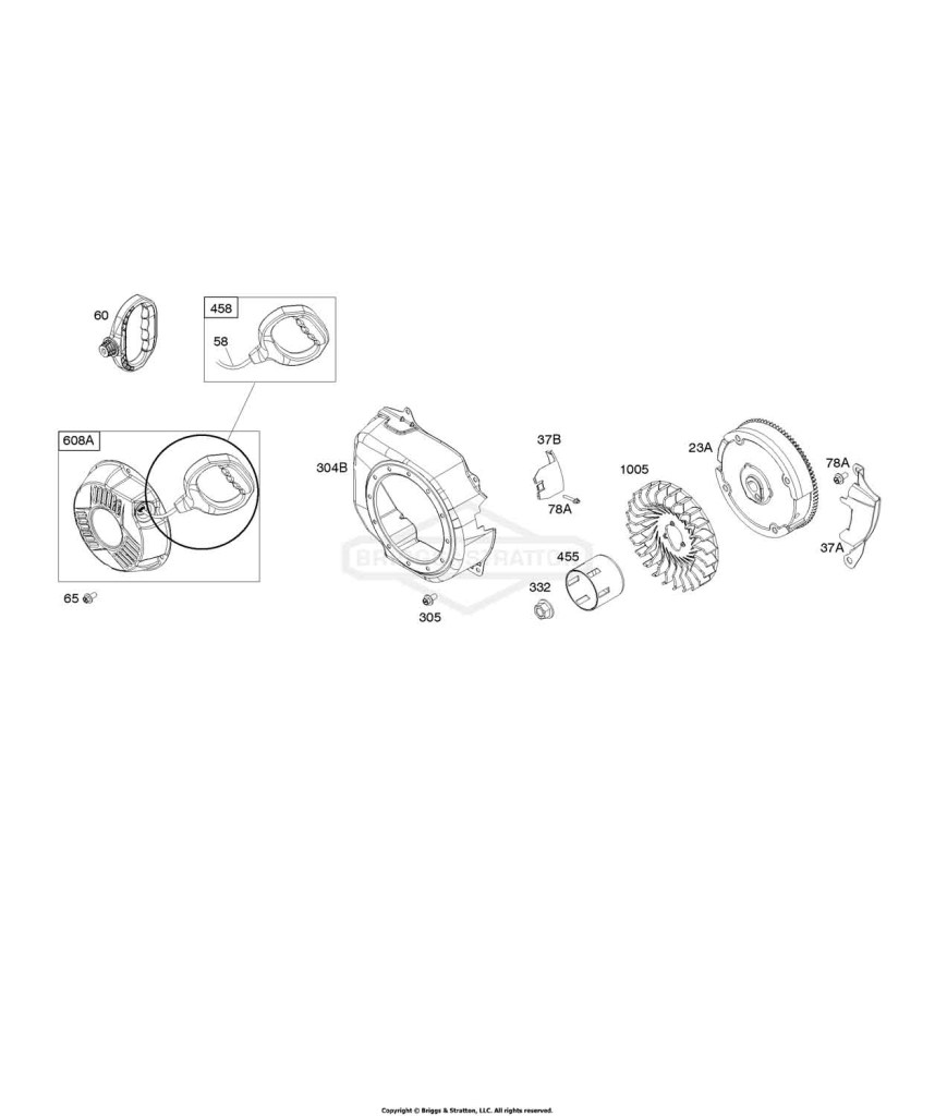 Blower Housing, Flywheel