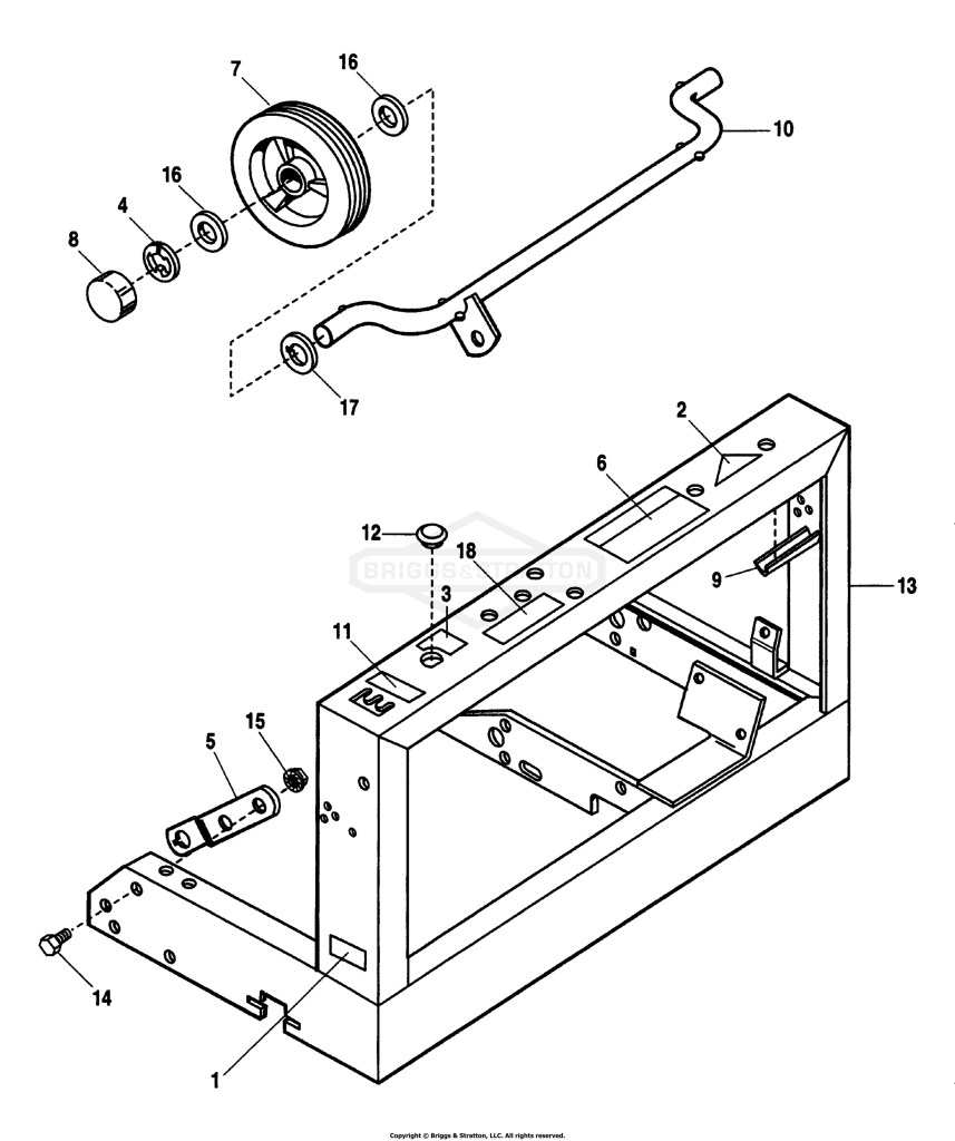 Frame & Front Wheels Group