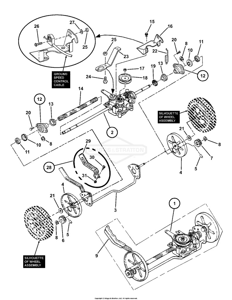 AXLE/TRANSMISSION ASSEMBLY