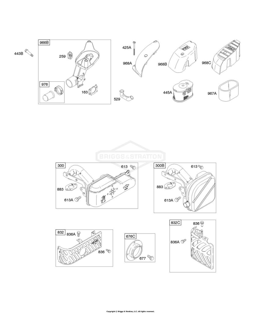 Air Cleaner, Exhaust System