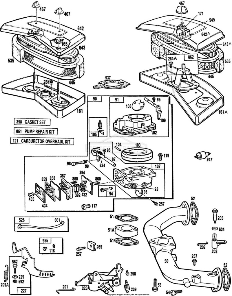 Carburetor Assemblies, A/C