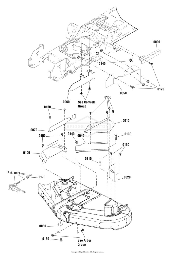 50 (127cm) Mower Deck - European Guarding Group