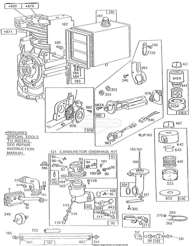 Carb,Primer,Fuel Tank,A/C