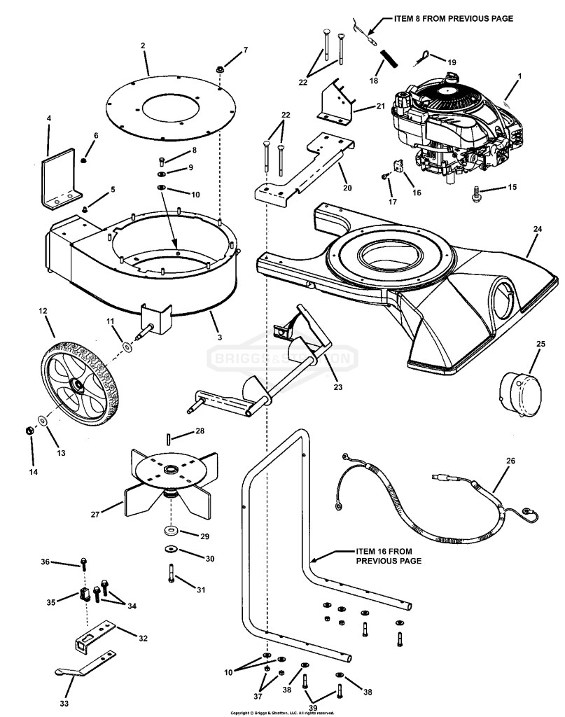 Engine, Impeller, Housing & Wheels Group