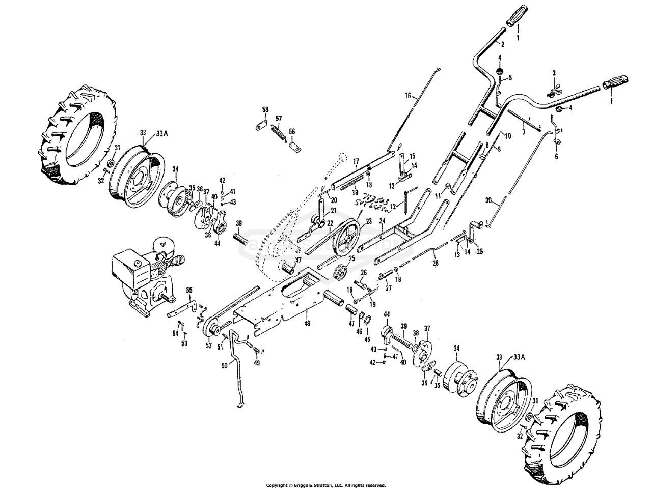 Tractor Group - Parts List (3572I02)