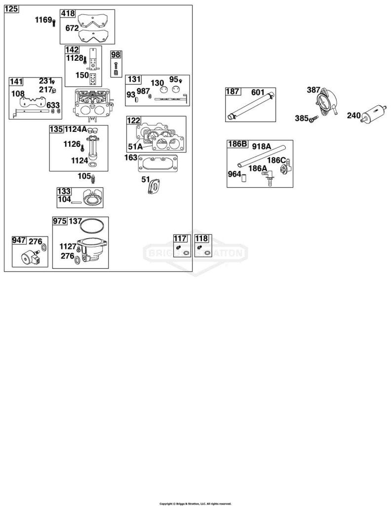 Carburetor, Fuel Supply