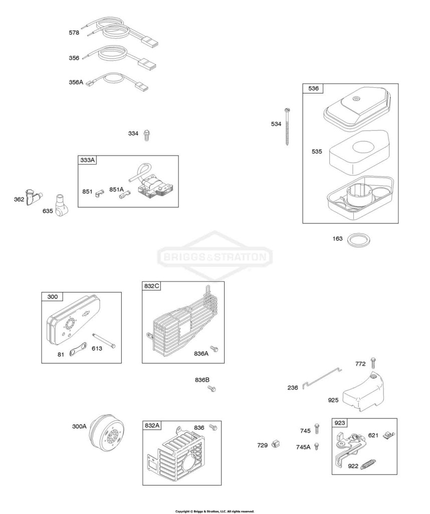 Air Cleaner, Brake, Ignition, Exhaust System