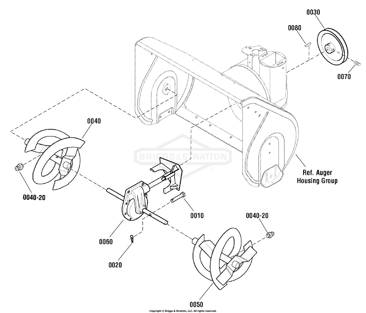 Auger Drive Group - Med. Duty