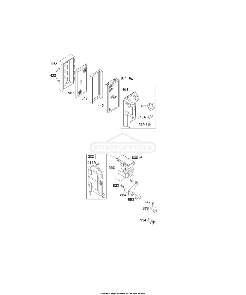 Air Cleaner, Muffler