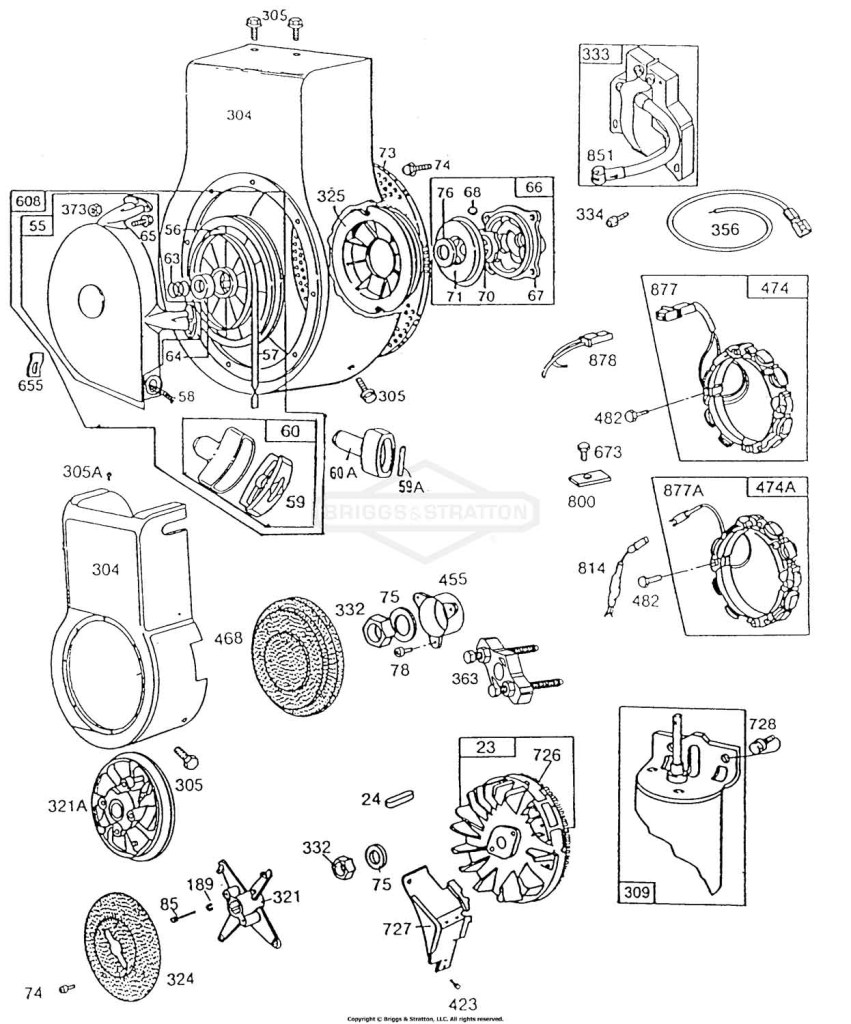BlowerHsg,Rewind,Alternators
