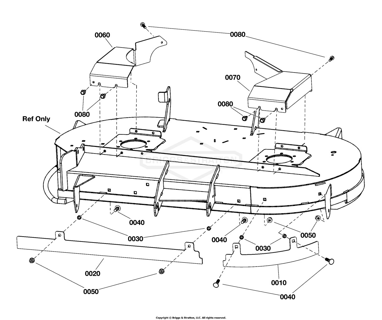 42 (107cm) Mower Deck - Guard Group