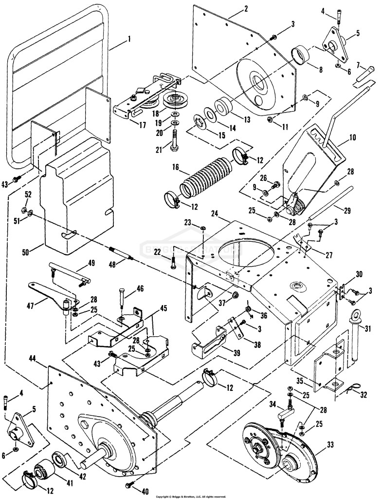 Frame (8HP), Traction Drive
