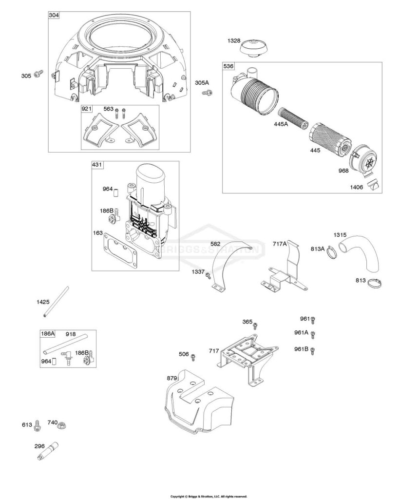 Blower Housing, Air Cleaner