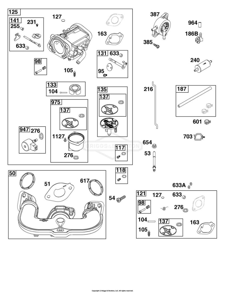 Carburetor and Fuel Supply Group