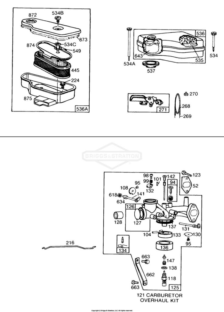 Carburetors,Air Cleaner Grps