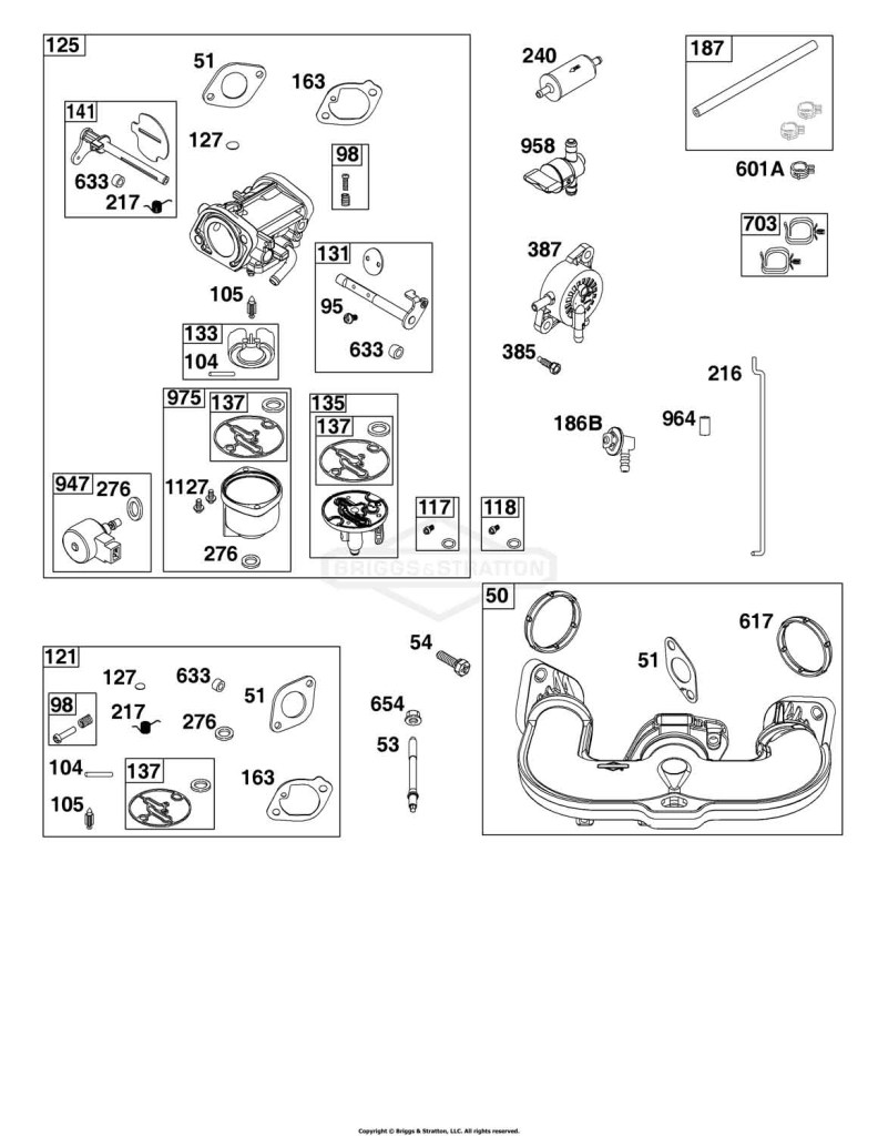 Carburetor and Fuel Supply Group