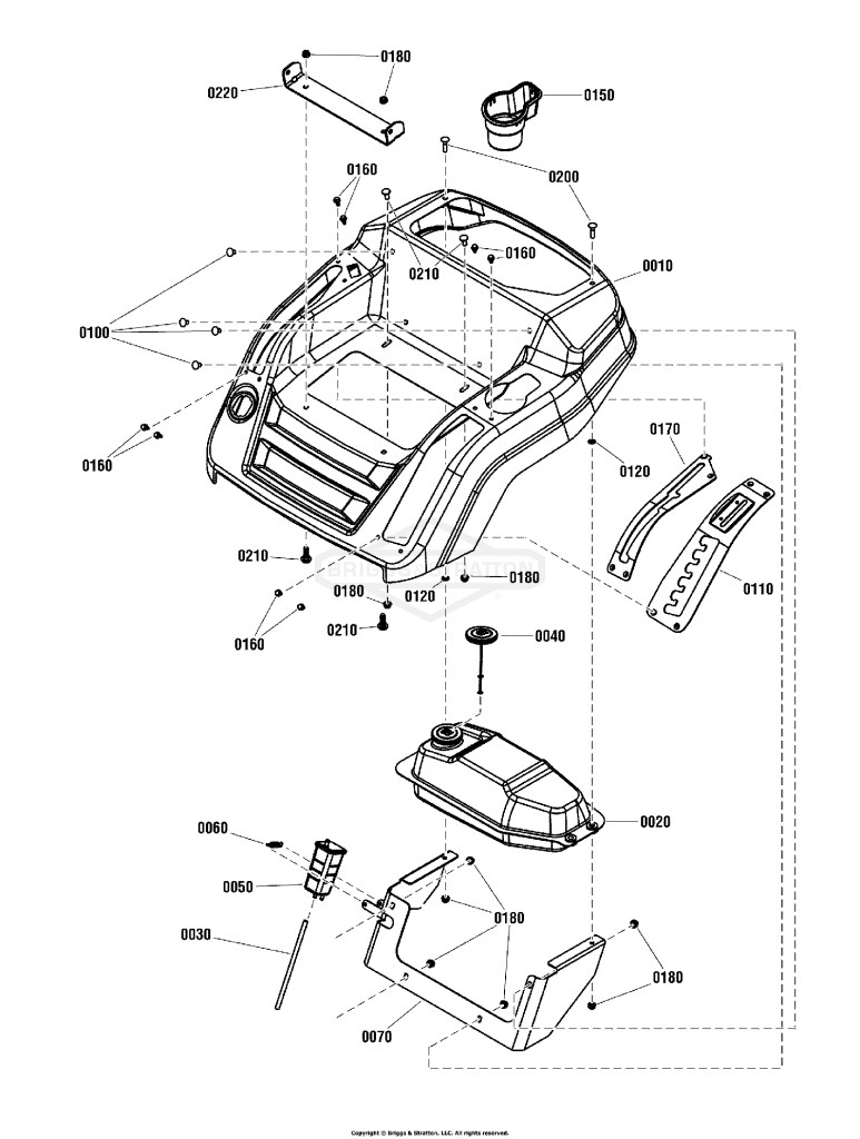 Console & Gas Tank Group