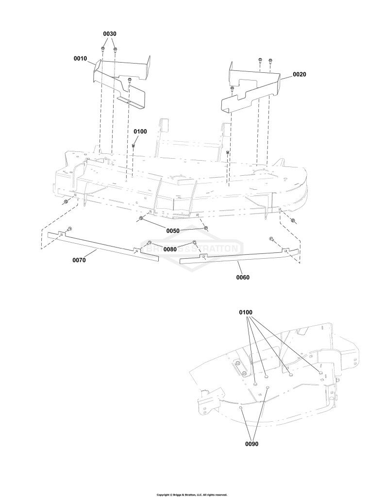 48 (122cm) Mower Deck - Guard Group