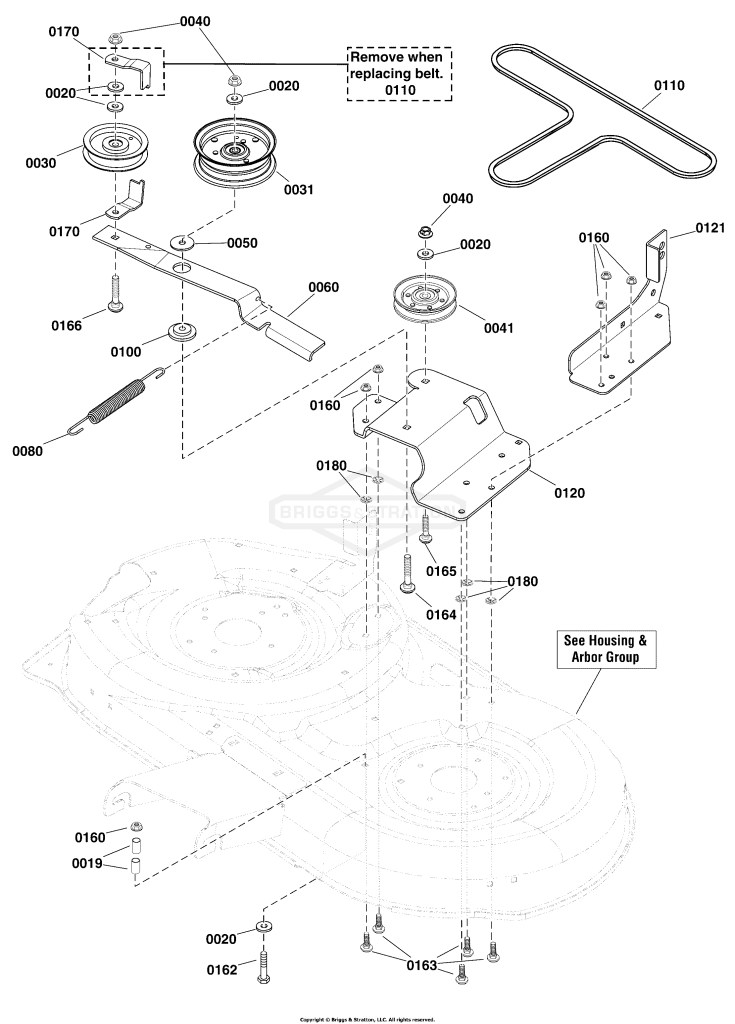 42 Mower Deck - Clutch Group (2991452)