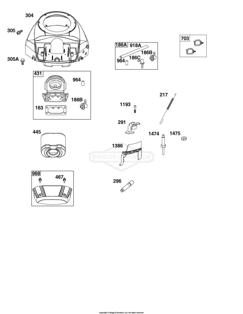Blower Housing, Air Cleaner