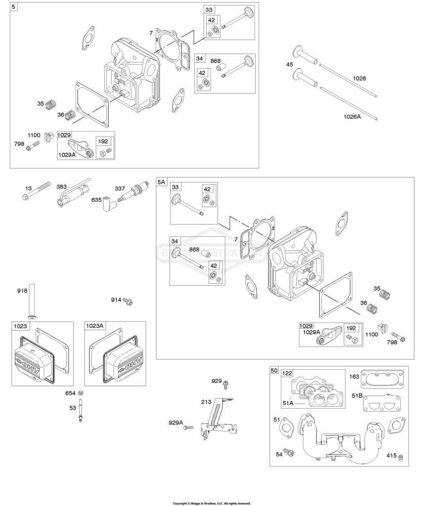 Cylinder Head, Rocker Arm Cover, Intake Manifold