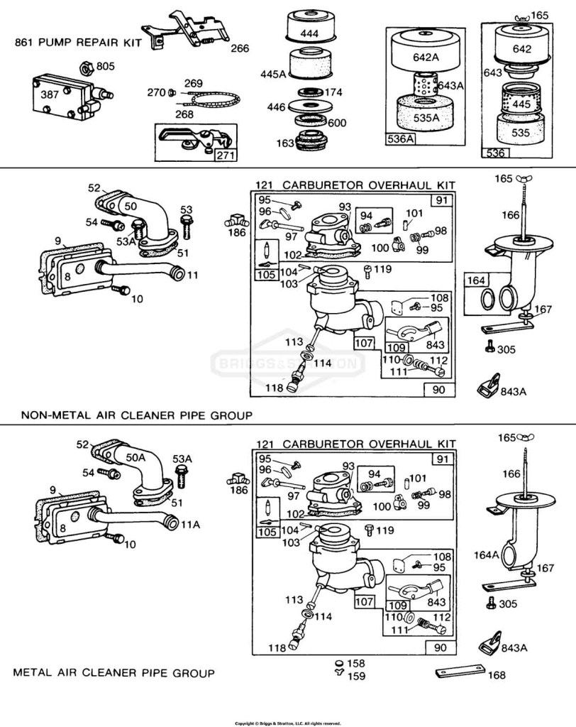 (2) Carburetor Assemblies