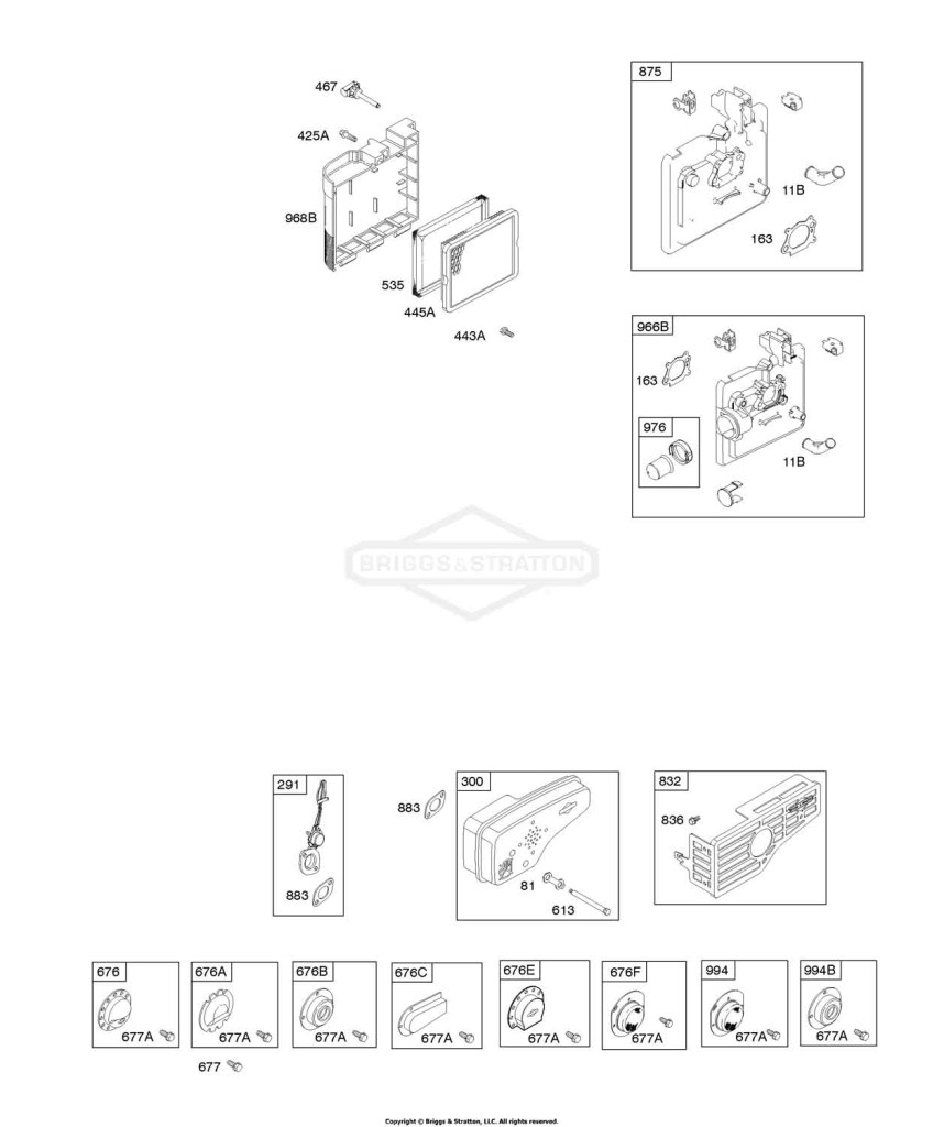 Air Cleaner, Exhaust System