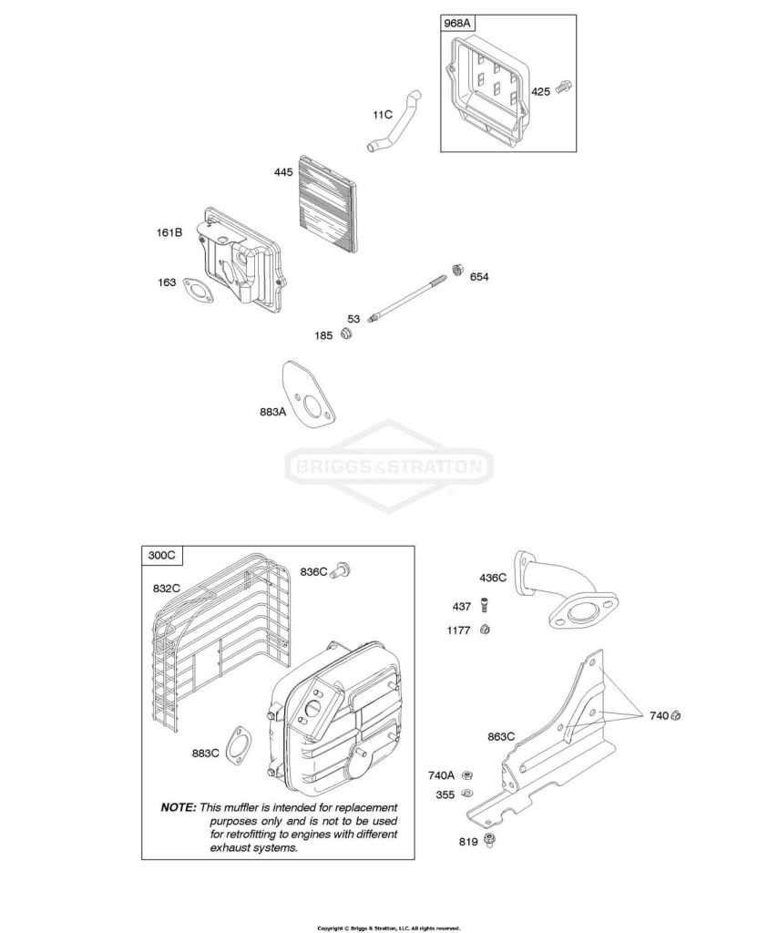 Air Cleaner, Exhaust System