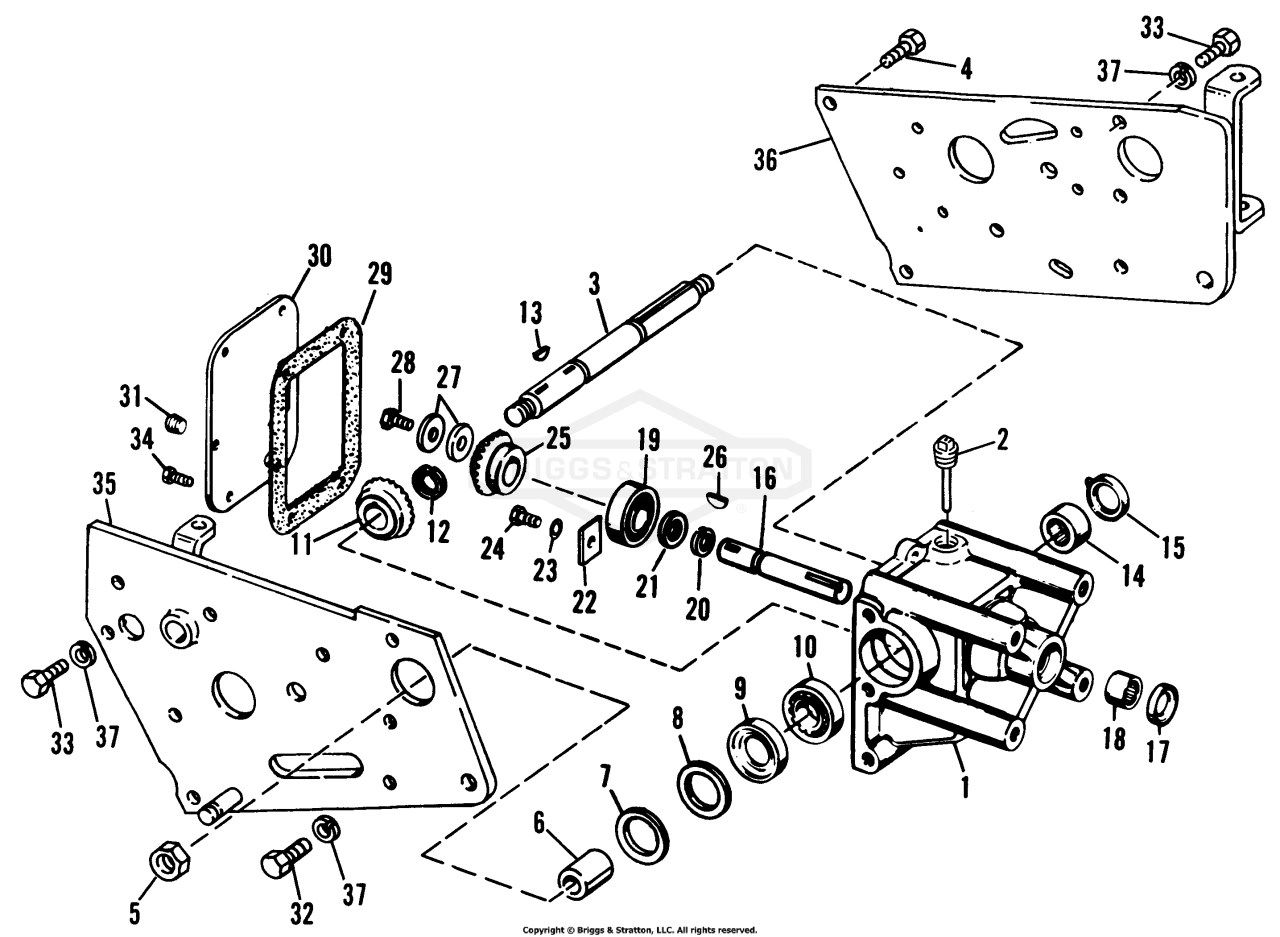 BEVEL GEAR HOUSING
