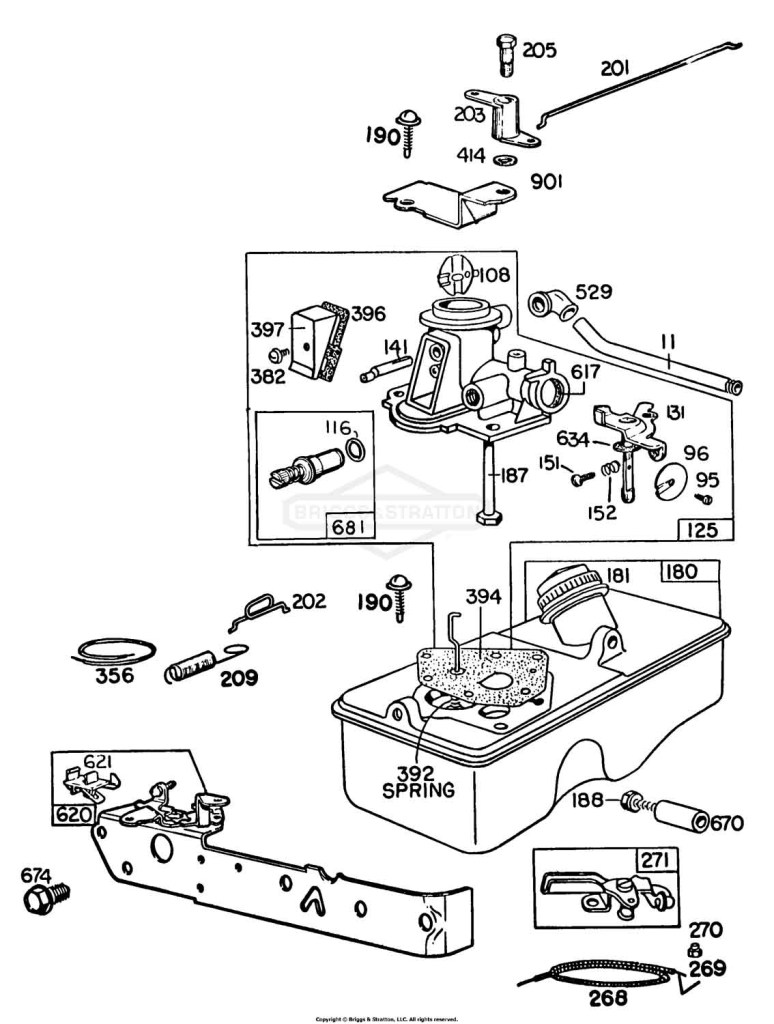 Carburetor Assy, Fuel Tank
