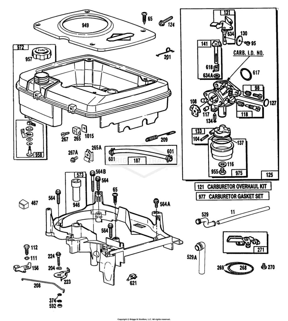 Fuel Tank Assy,Carburetor Assy