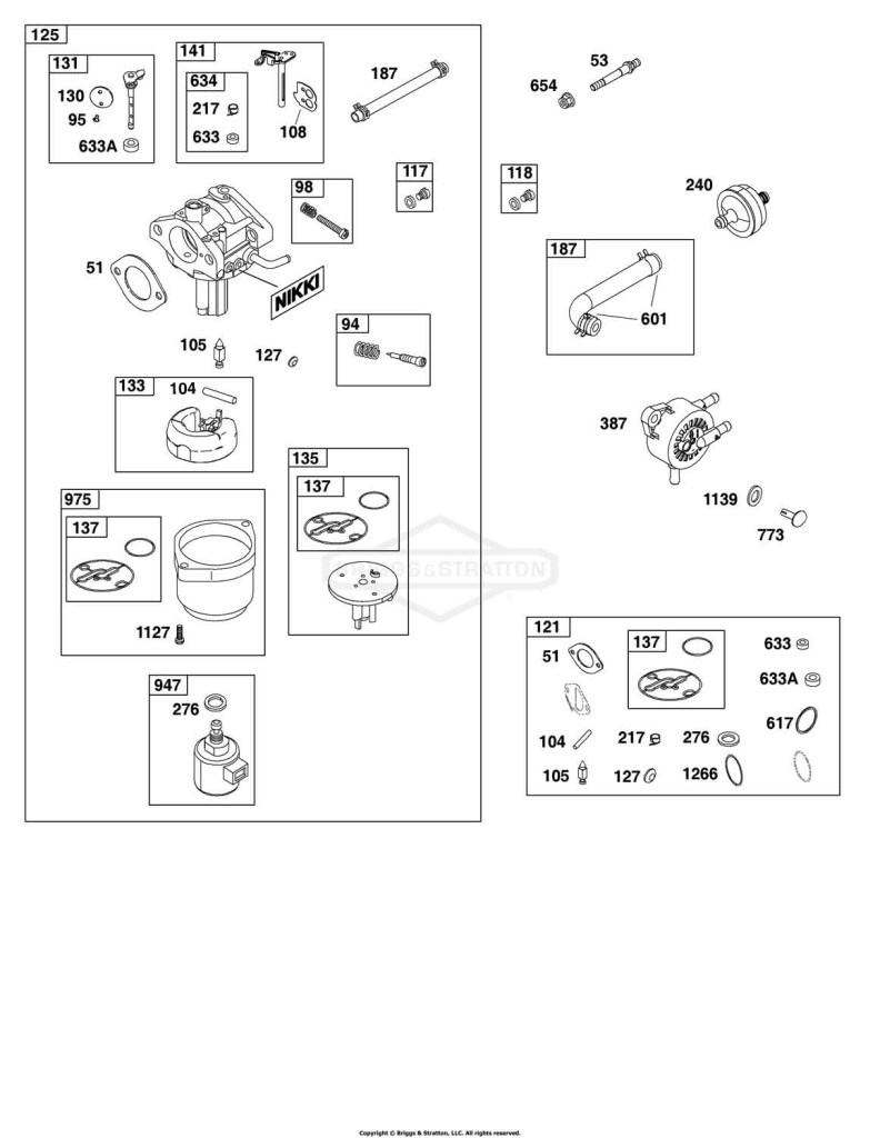 Carburetor and Fuel Supply Group